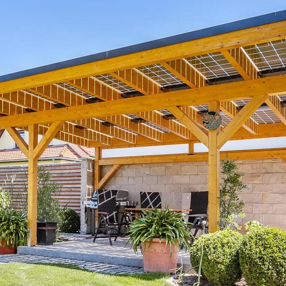 Abdichtsystem für Carport- & Terrassenüberdachung - 2 Reihen x 3 bis 12 Module - Image 4