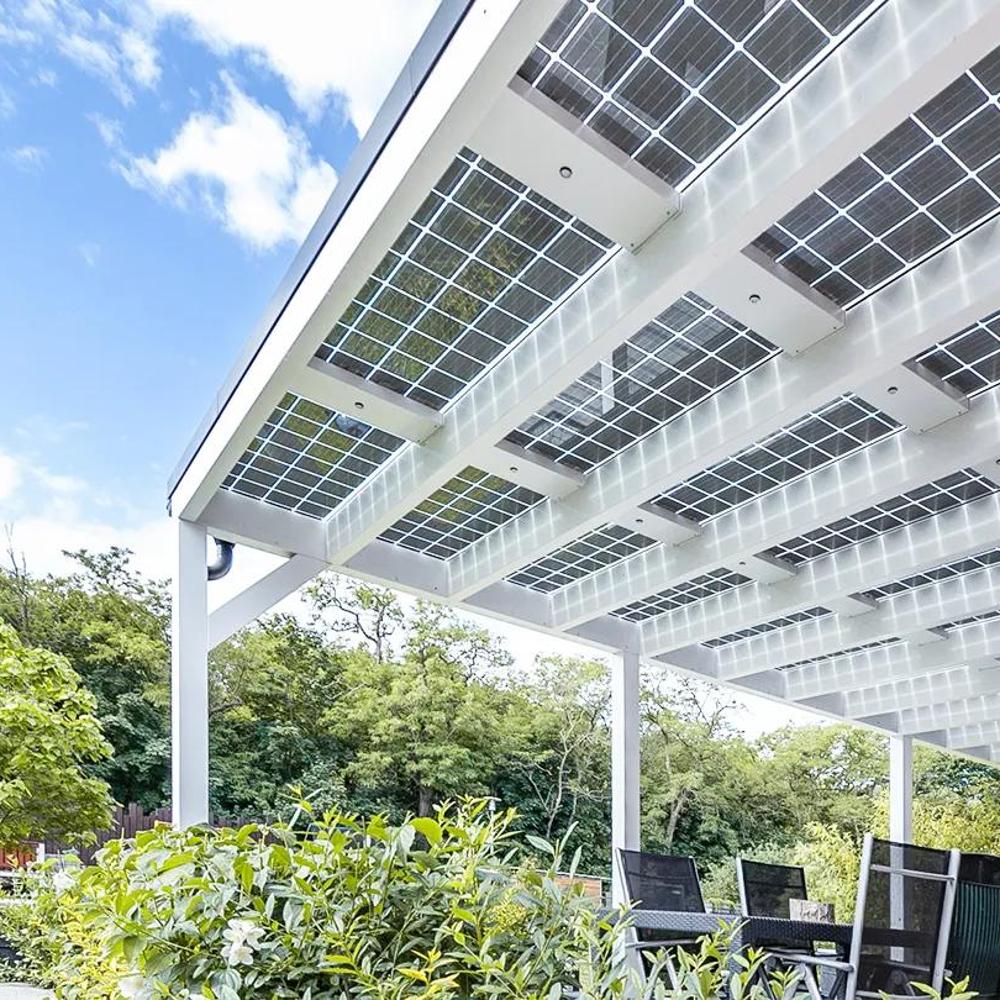 Abdichtsystem für Carport- & Terrassenüberdachung - 2 Reihen x 3 bis 12 Module - Image 6