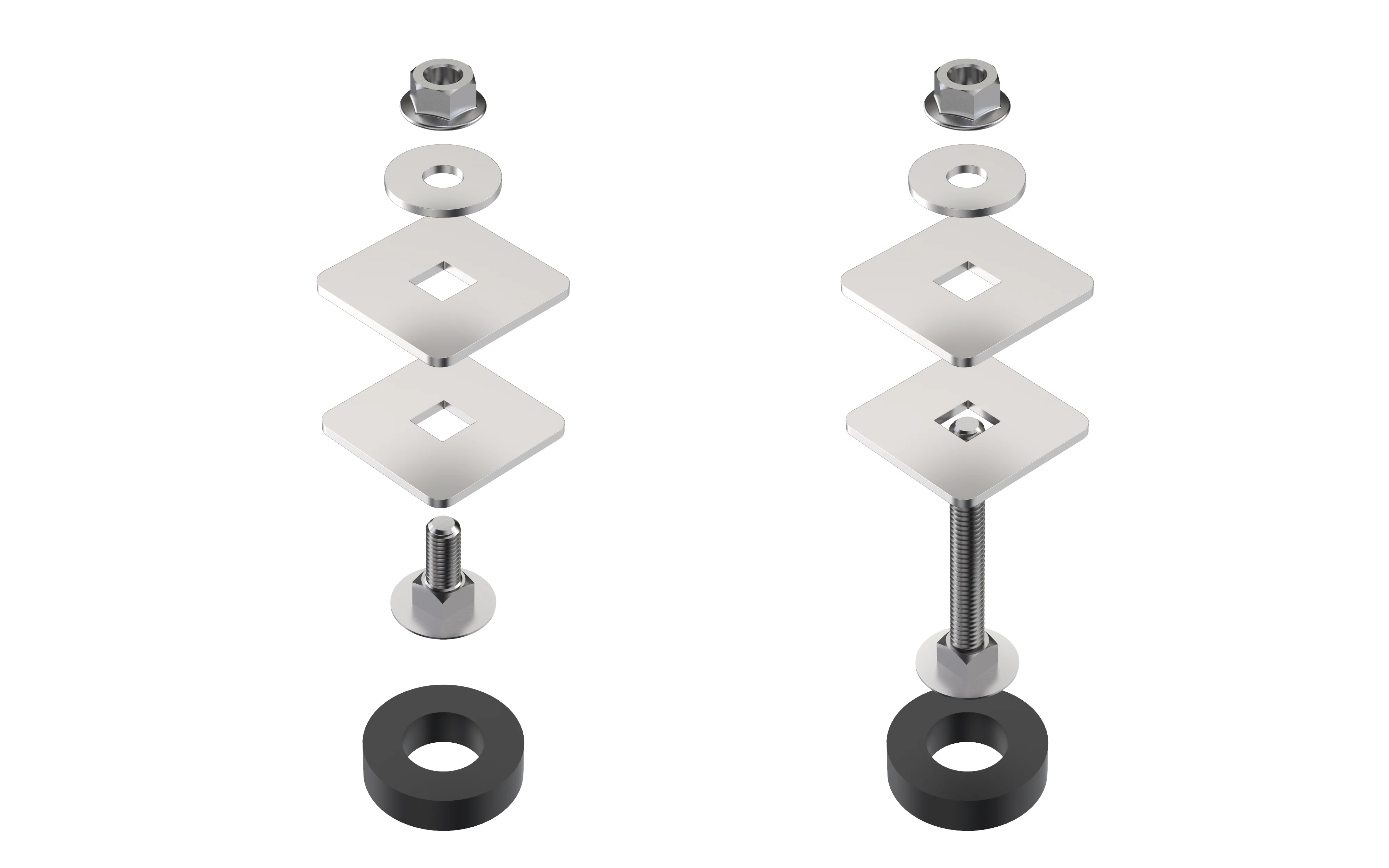 Aerocompact S_BASE SBDAS DoppelAnkerSet SB
