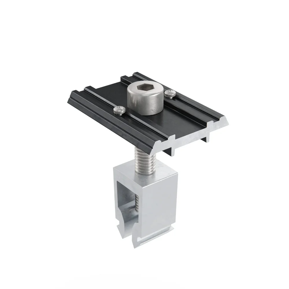 Alumero easyCLAMP Mittelklemme schwarz