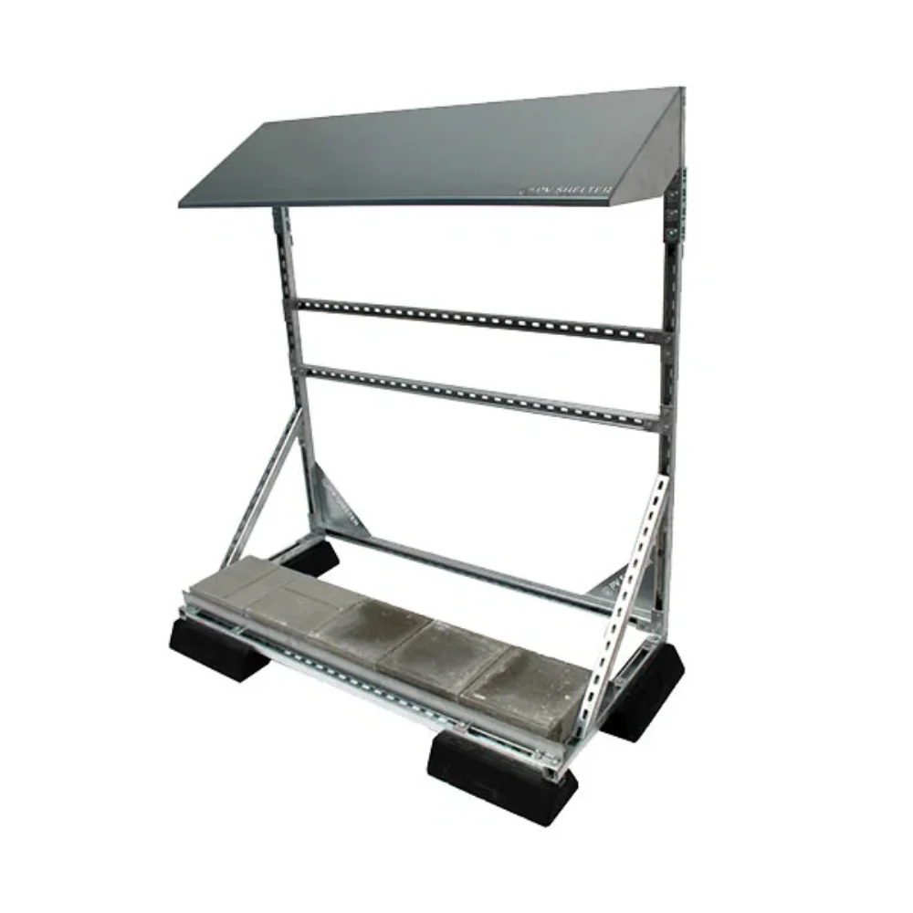 Conduct PVshelter Wall Floor Typ 150HE Partly-Assembled Bausatz, 1 WR, Breite WR bis 150 cm, inkl. Ballast