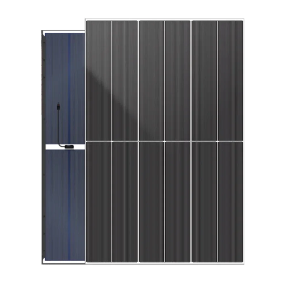 DAH Solar 460W Doppelglas Bifacial Black Frame