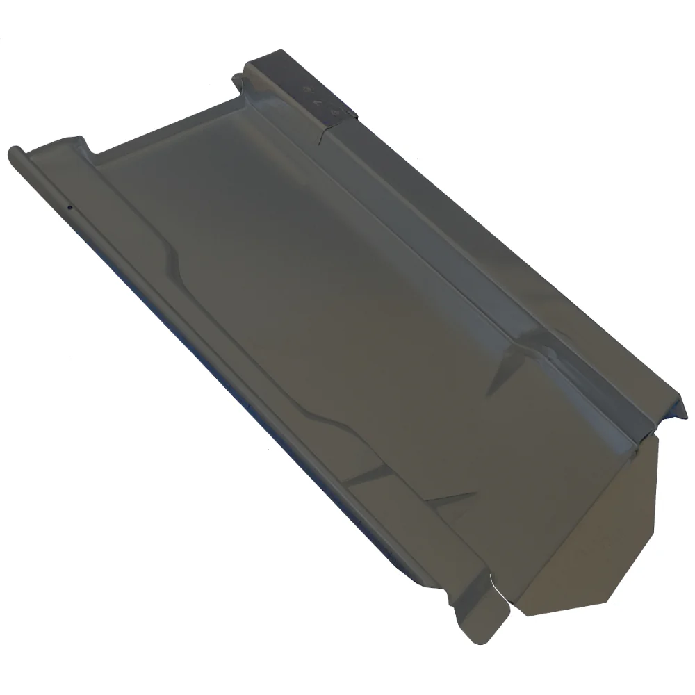 Ernst Schweizer Metalldachplatte Typ Ton 240 anthrazit