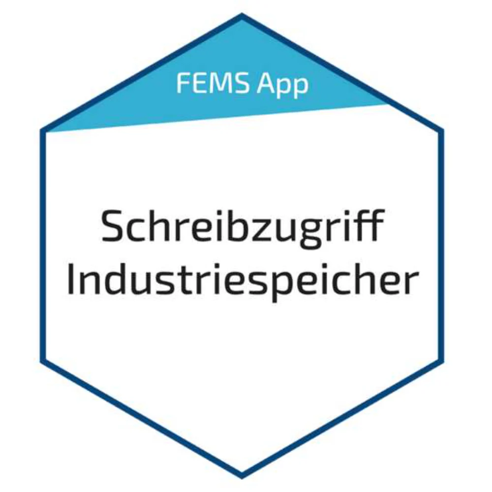 FENECON FEMS App Schreibzugriff Industriespeicher