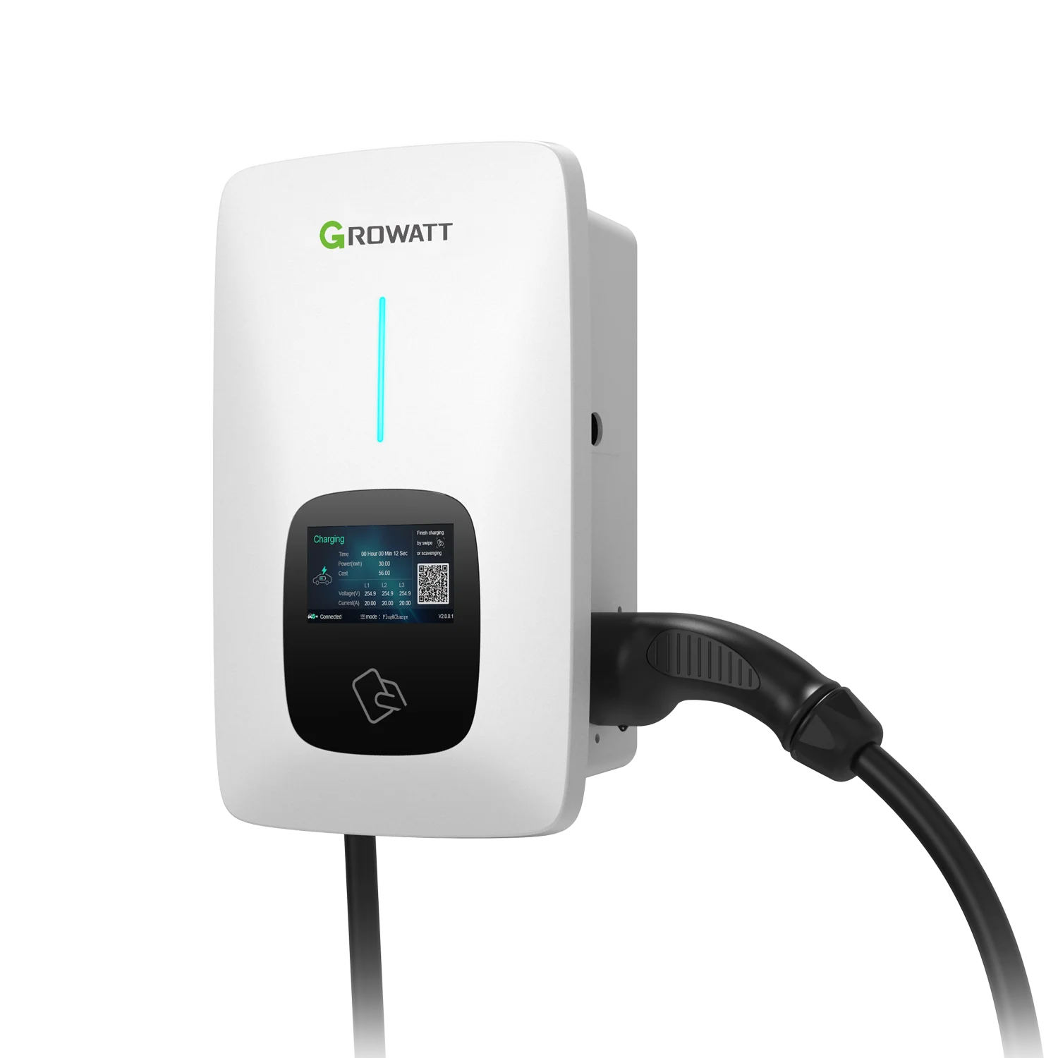 Growatt Smart EV Charger -Ethernet+WiFi Communication