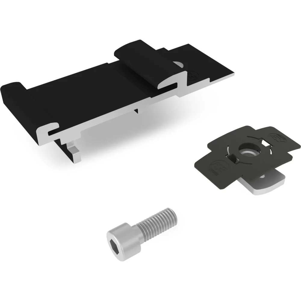 K2 Systems InsertionRail 2.0 CrossConnector-T Set, schwarz eloxiert