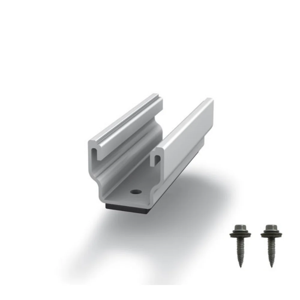 K2 Systems K2 MultiRail RK2 MUR 0,10m SET mit EPDM Band und Schrauben