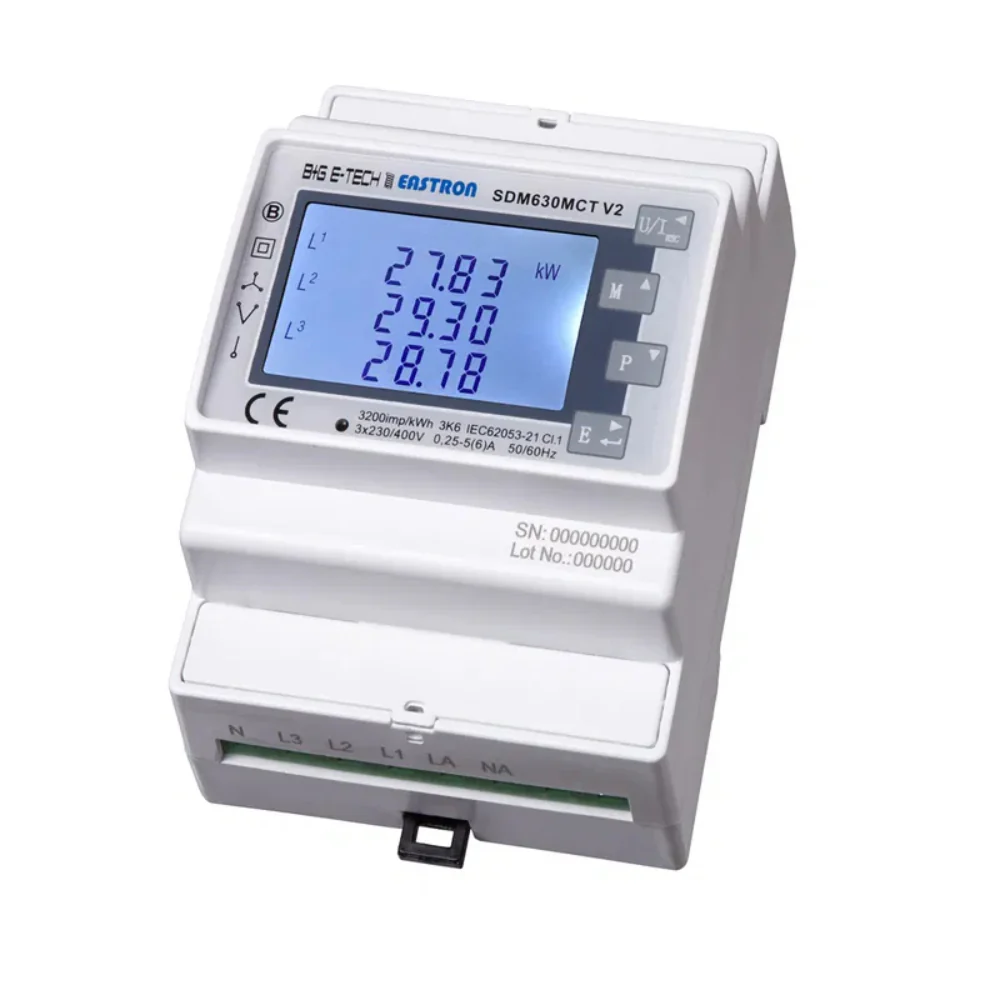 KACO new energy Eastron SDM630MCT Power Meter 3-phasig, direkte Messung (1/5A)