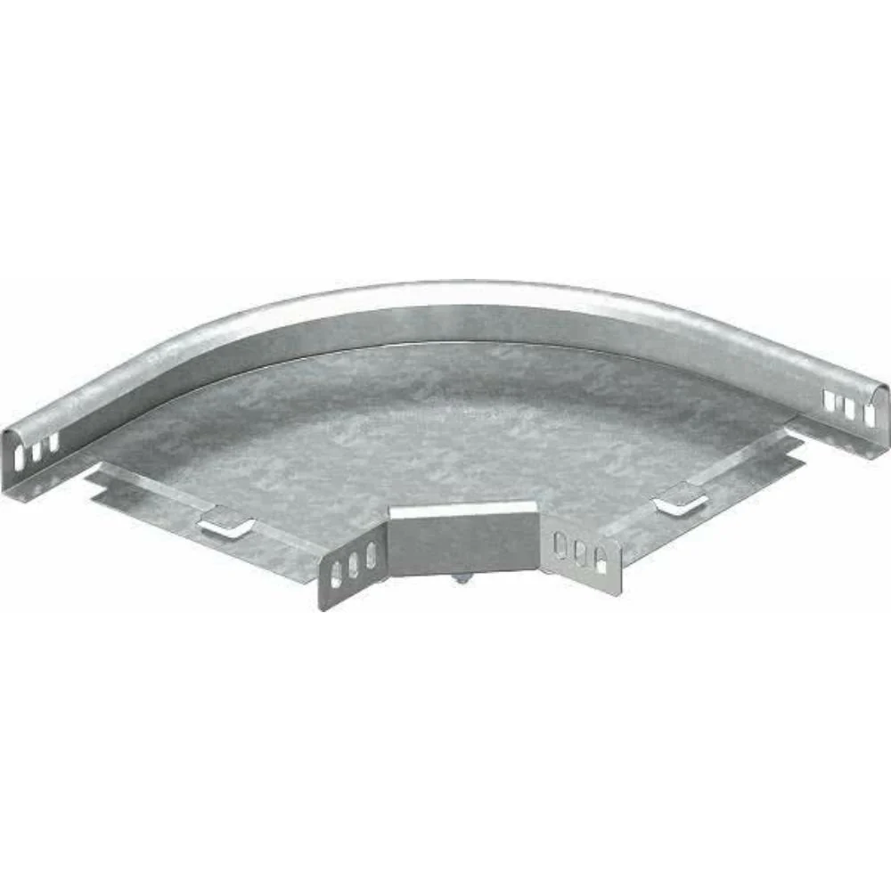 OBO BETTERMANN Bogen 90° für Kabelrinne, horizontal 60x100 Stahl bandverzinkt