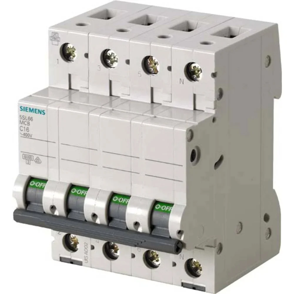 SIEMENS EP Leitungsschutzschalter 400V 6kA, 3+N-polig, C, 20A