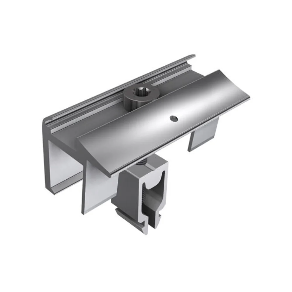 SL Rack Endklemme mit Erdung