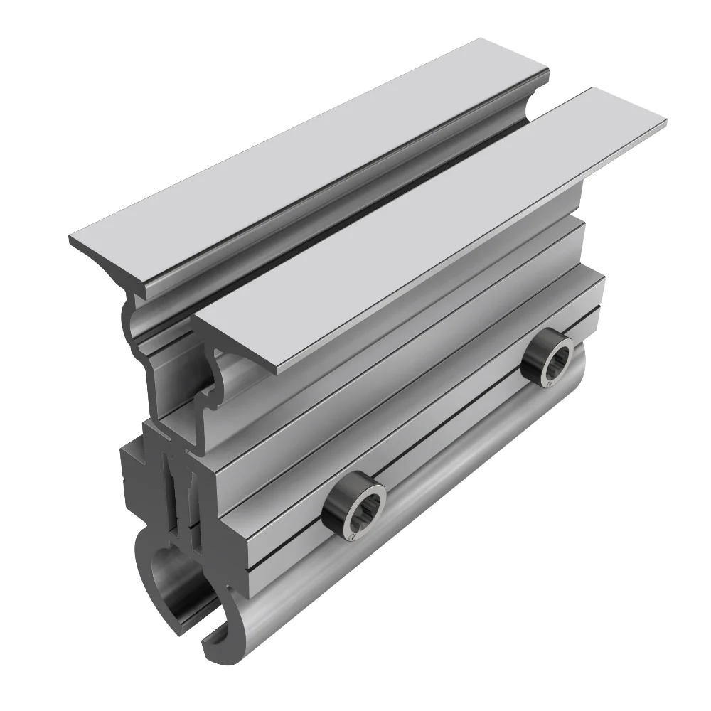 SL Rack Falz18H für Rundfalzdächer Ø 18 mm, für eine schienenlose, horizontale Modulmontage