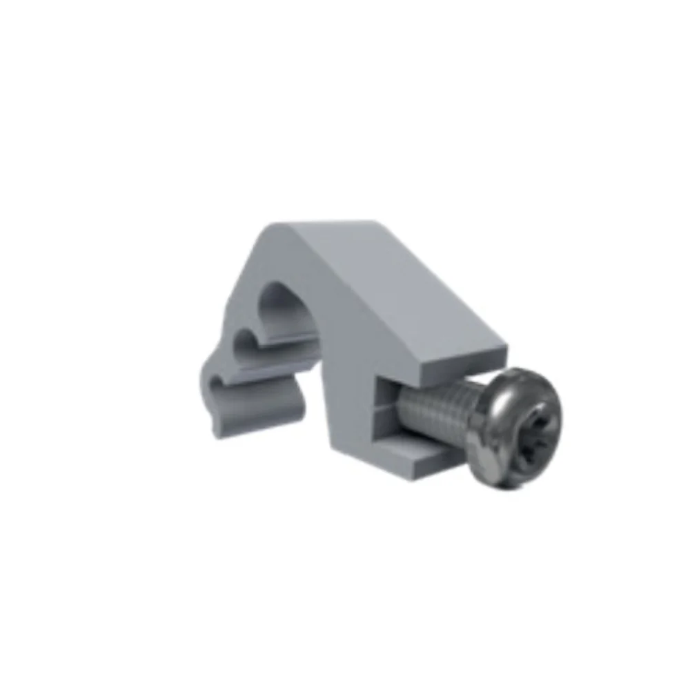 SL Rack Potential-Ausgleichsklemme für SL Alu und Alpha-Flex, aus Aluminium, für Runddraht 4, 6, 10 und 16mm2
