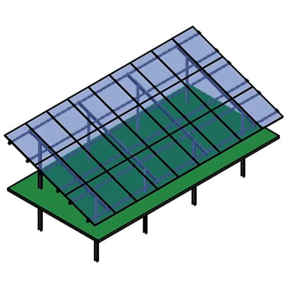 SL Rack Standard Freiflächentisch - 3V x 9 Module - von 100 bis 300 kWp