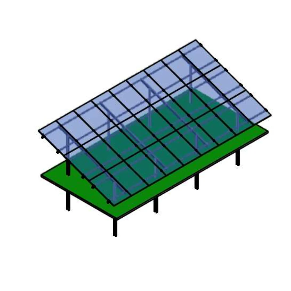 SL Rack Standard Freiflächentisch - 3V x 9 Module - von 500 bis 1000 kWp