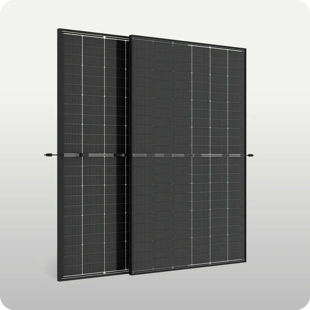 Trina 440W Vertex S+ Glas-Glas Bifacial Transparent