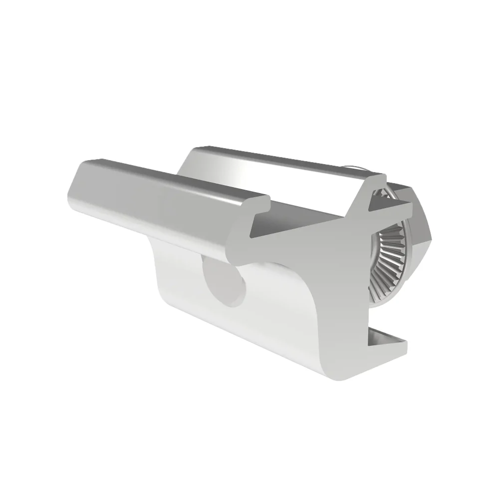 Varista Adapter für Montageschiene 3327 inkl. Sechskantschraube mit Sperrzahnflansch M10x25 (TX40)