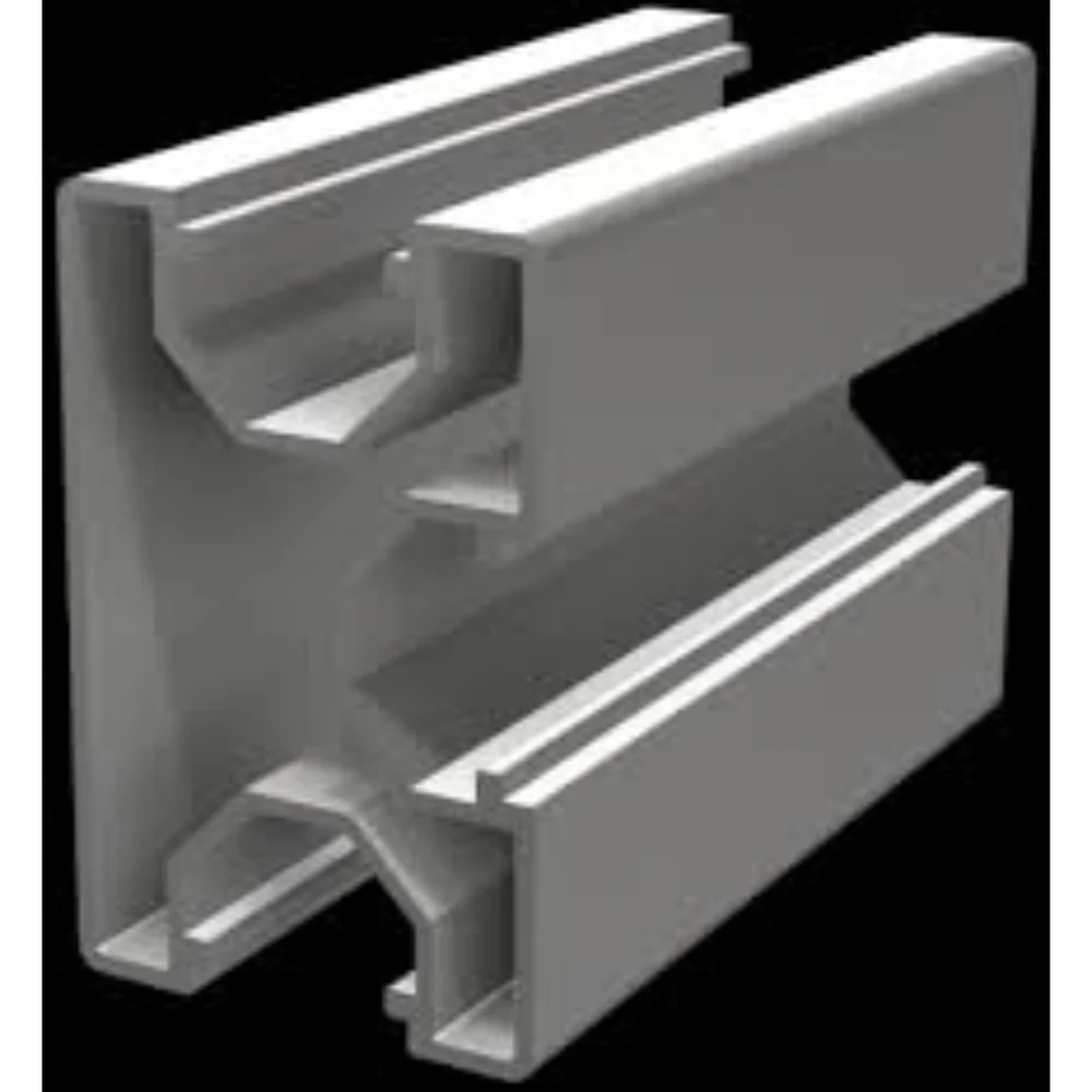Varista Montageschiene 7045, Länge 4,35 m, Aluminium grau